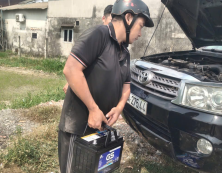 Dịch vụ sửa chữa ôtô lưu động kích bình lưu động khu công nghiệp Củ Chi bình Mỹ thời gian làm việc 24/24 phụ vụ tận nơi cần là có gọi là tới 